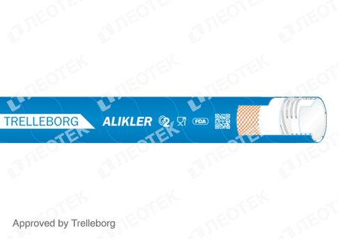 Универсальный напорно-всасывающий рукав для пищевых продуктов Trelleborg ALIKLER G2