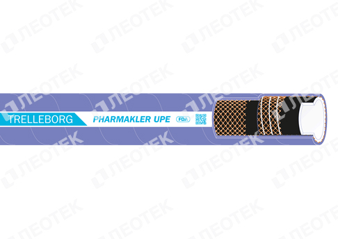 Напорно-всасывающий рукав для химических продуктов Trelleborg PHARMAKLER UPE
