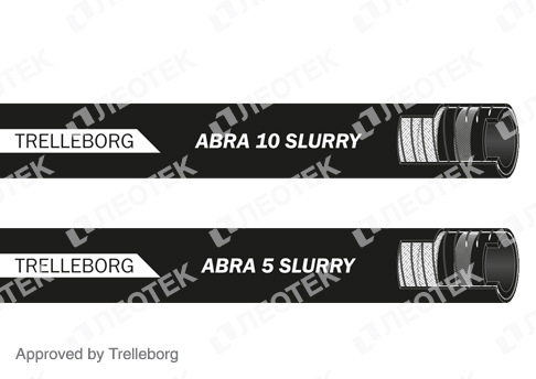Напорно-всасывающий абразивостойкий рукав Trelleborg ABRA 10 SLURRY