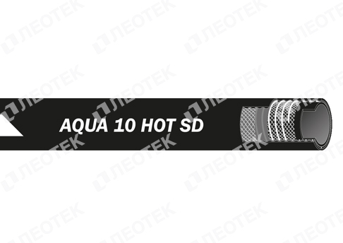 Напорно-всасывающий рукав для горячей воды Trelleborg AQUA 10 HOT SD