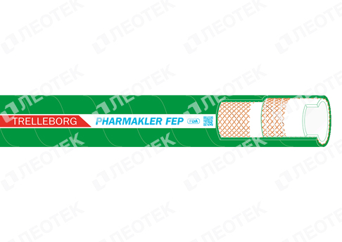 Напорно-всасывающий рукав для химических продуктов Trelleborg PHARMAKLER FEP